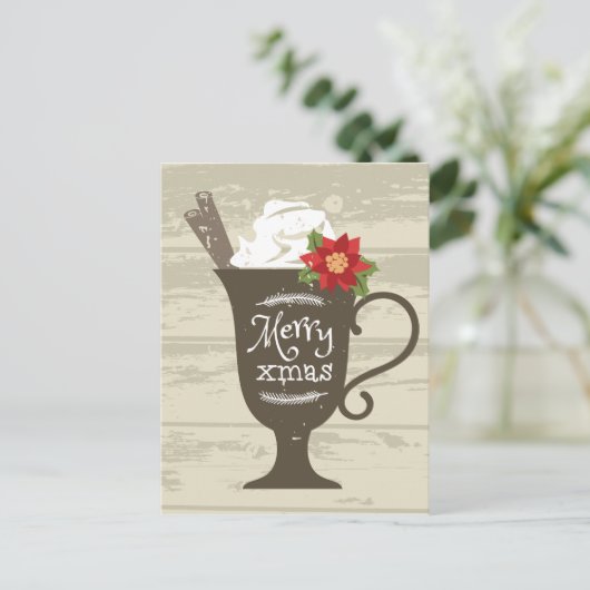 メリークリスマスホリデーアイスクリーム シーズンポストカード (スタンド正面)