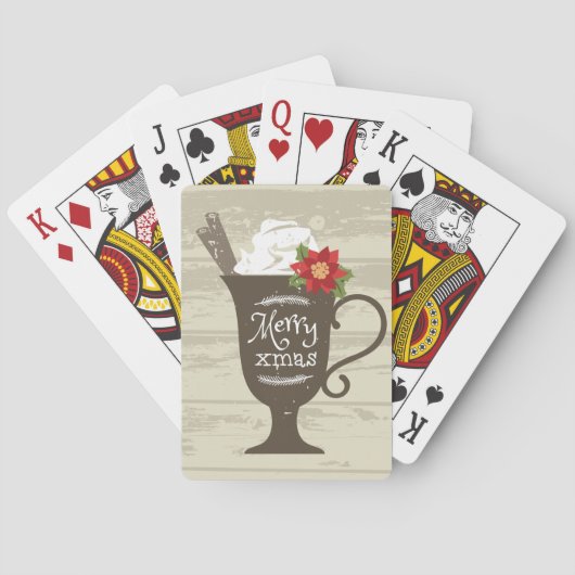 メリークリスマスホリデーアイスクリーム トランプ (裏面)