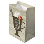 メリークリスマスホリデーアイスクリーム ミディアムペーパーバッグ (正面アングル)