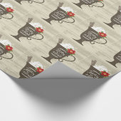 メリークリスマスホリデーアイスクリーム ラッピングペーパー (角)