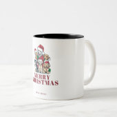 メリークリスマスホリデーカップ ツートーンマグカップ (正面右)