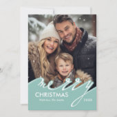 メリークリスマスホリデーカード シーズンカード (正面)