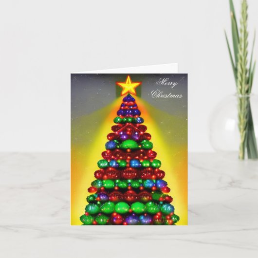 メリークリスマスホリデーカード シーズンカード (正面)