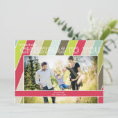 メリークリスマスホリデーカード シーズンカード (スタンド正面)