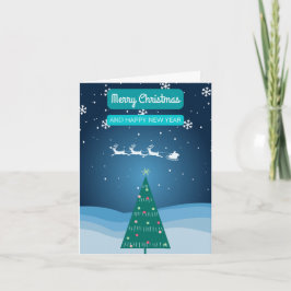 メリークリスマスホリデーカード シーズンカード