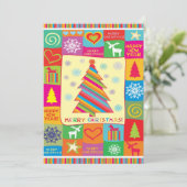 メリークリスマスホリデーカード シーズンカード (スタンド正面)