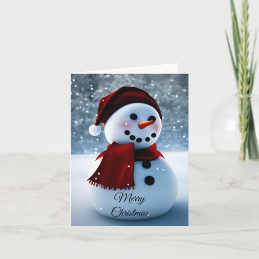 メリークリスマスホリデーカード シーズンカード (正面)