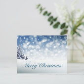 メリークリスマスホリデーカード シーズンポストカード (スタンド正面)