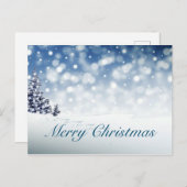 メリークリスマスホリデーカード シーズンポストカード (正面/裏面)