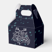 メリークリスマスホリデーギフトボックス フェイバーボックス (裏面サイド)