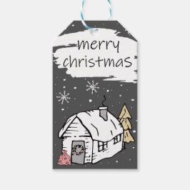 メリークリスマスホリデーギフトラベル ギフトタグ