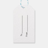 メリークリスマスホリデーギフトラベル ギフトタグ (裏面)