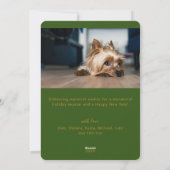 メリークリスマスホリデークリスマスカード シーズンカード (裏面)