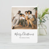 メリークリスマスホリデークリスマスカード シーズンカード (スタンド正面)