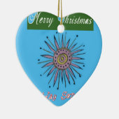 メリークリスマスホリデーサンシャインコレクション セラミックオーナメント (右)