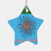 メリークリスマスホリデーサンシャインコレクション セラミックオーナメント (右)