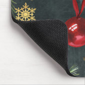 メリークリスマスホリデースプレンダー マウスパッド (コーナー)