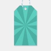 メリークリスマスホリデーズカートルレトロ文字 ギフトタグ (裏面)