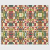 メリークリスマスホリデーズラッピング紙 ラッピングペーパー (フラット)