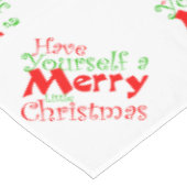 メリークリスマスホリデーテーブルクロスを食べる テーブルクロス (アングル)