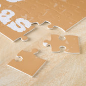 メリークリスマスホリデーデコール ジグソーパズル (側面)