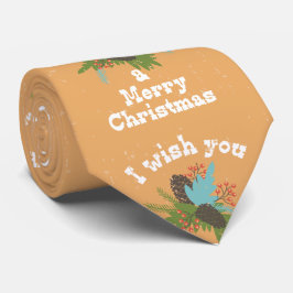 メリークリスマスホリデーデコール ネクタイ