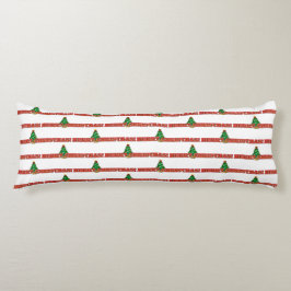 メリークリスマスホリデーデコール ボディピロー