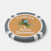 メリークリスマスホリデーデコール ポーカーチップ (シングル)