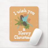 メリークリスマスホリデーデコール マウスパッド (マウス)