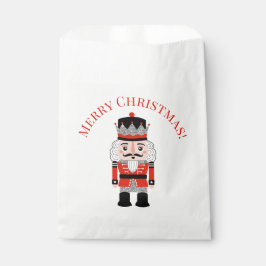 メリークリスマスホリデーナツクラッカーパーティー フェイバーバッグ