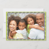 メリークリスマスホリデーファミリーフォトカード シーズンカード (正面)