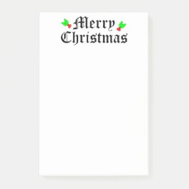 メリークリスマスホリデーポストイットノート ポストイット