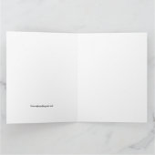 メリークリスマスホリデーヴィンテージ カード (内部)