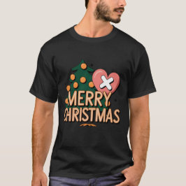 メリークリスマスホリデー応援Tシャツ男性へ Tシャツ