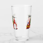 メリークリスマスホリデー格言グラス タンブラーグラス (左)