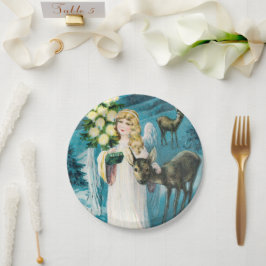 メリークリスマスホリデー紙プレート ペーパープレート