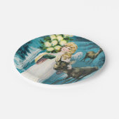 メリークリスマスホリデー紙プレート ペーパープレート (アングル)