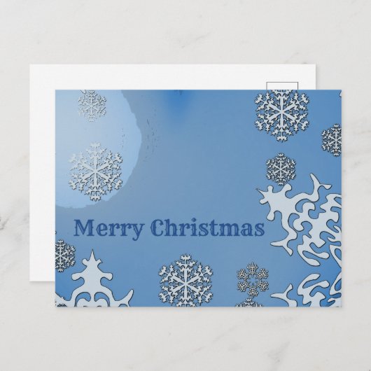 メリークリスマスホリデー葉書 シーズンポストカード (正面/裏面)