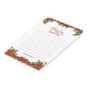 メリークリスマスホリデー葉書 マグネット (左側)