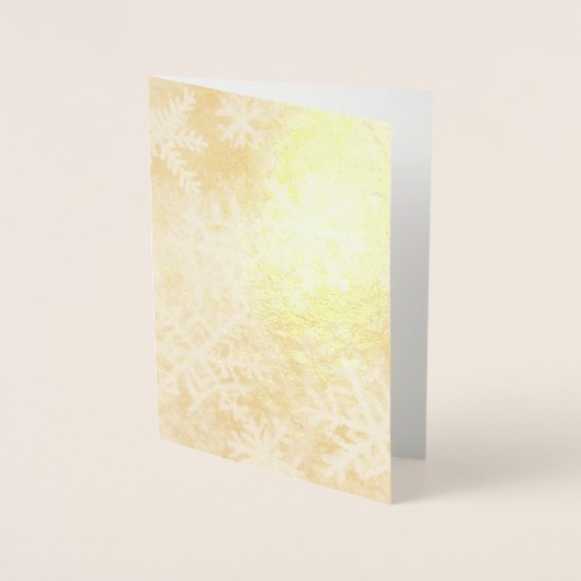 メリークリスマスホリデー葉書 箔カード (正面)