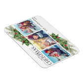 メリークリスマスホリモダンーベリーフォトマグネット マグネット (右側)