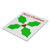 メリークリスマスホリーカスタマイズ可能タイル タイル (側面)