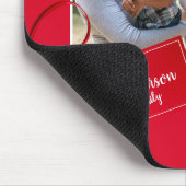 メリークリスマスホリーカスタムスリグ – 写真 –  マウスパッド (コーナー)