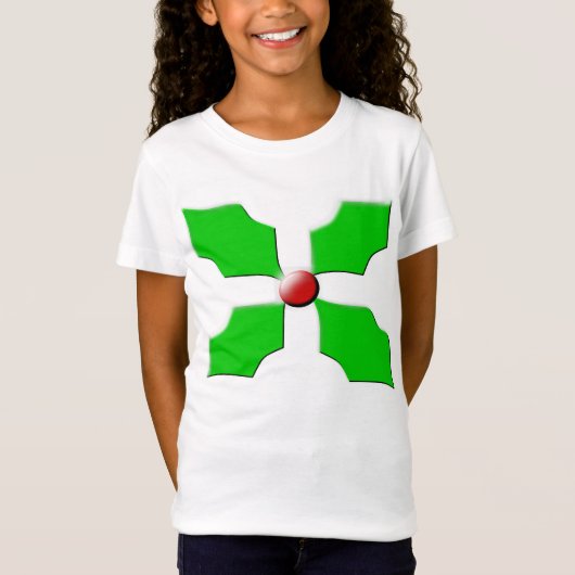 メリークリスマスホリーキッズTシャツ Tシャツ (正面)
