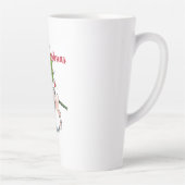メリークリスマスホリーヘッジホッグ カフェラテマグ (右)