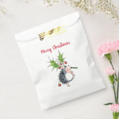 メリークリスマスホリーヘッジホッグ フェイバーバッグ (封をした状態)