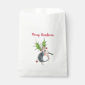 メリークリスマスホリーヘッジホッグ フェイバーバッグ (正面)