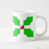 メリークリスマスホリーマグ ジャンボコーヒーマグカップ (右)
