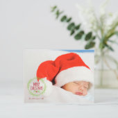 メリークリスマスホリームラットホリデーフォトポストカード シーズンポストカード (スタンド正面)