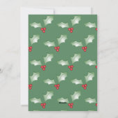 メリークリスマスホリー一家 シーズンカード (裏面)